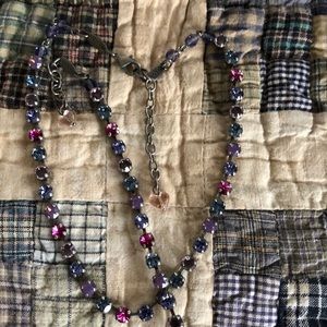 Sabika crystal necklace/bracelet set